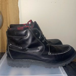 Men's Authentic Original™ Lug Chukka Boot sz 13 ALL BLACK LEATHER
